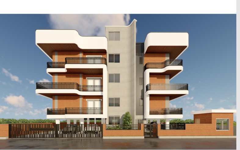 Construction of officer housing in DIG Colony.